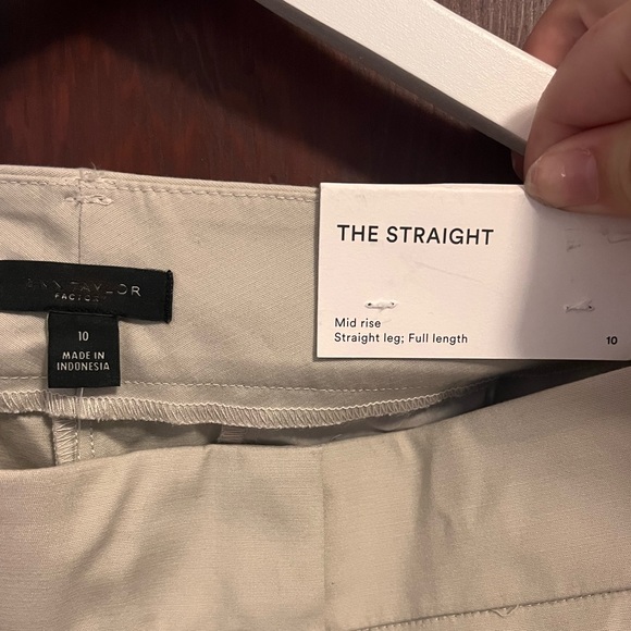 Ann Taylor Factory Straight Leg Pants - Picture 2 of 4